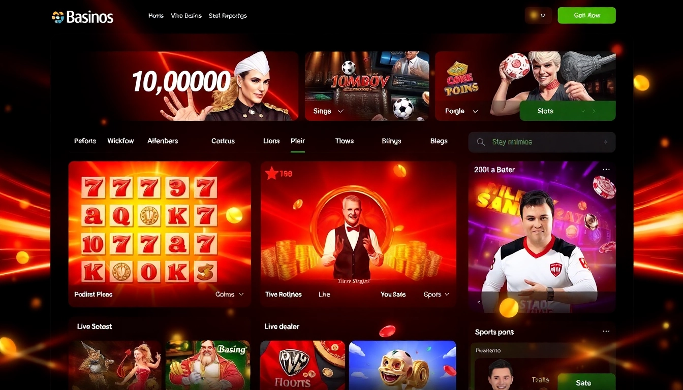 CK 444 online gaming website featuring slots, live casino, and sports betting environments, engaging visuals enticing players to join now.