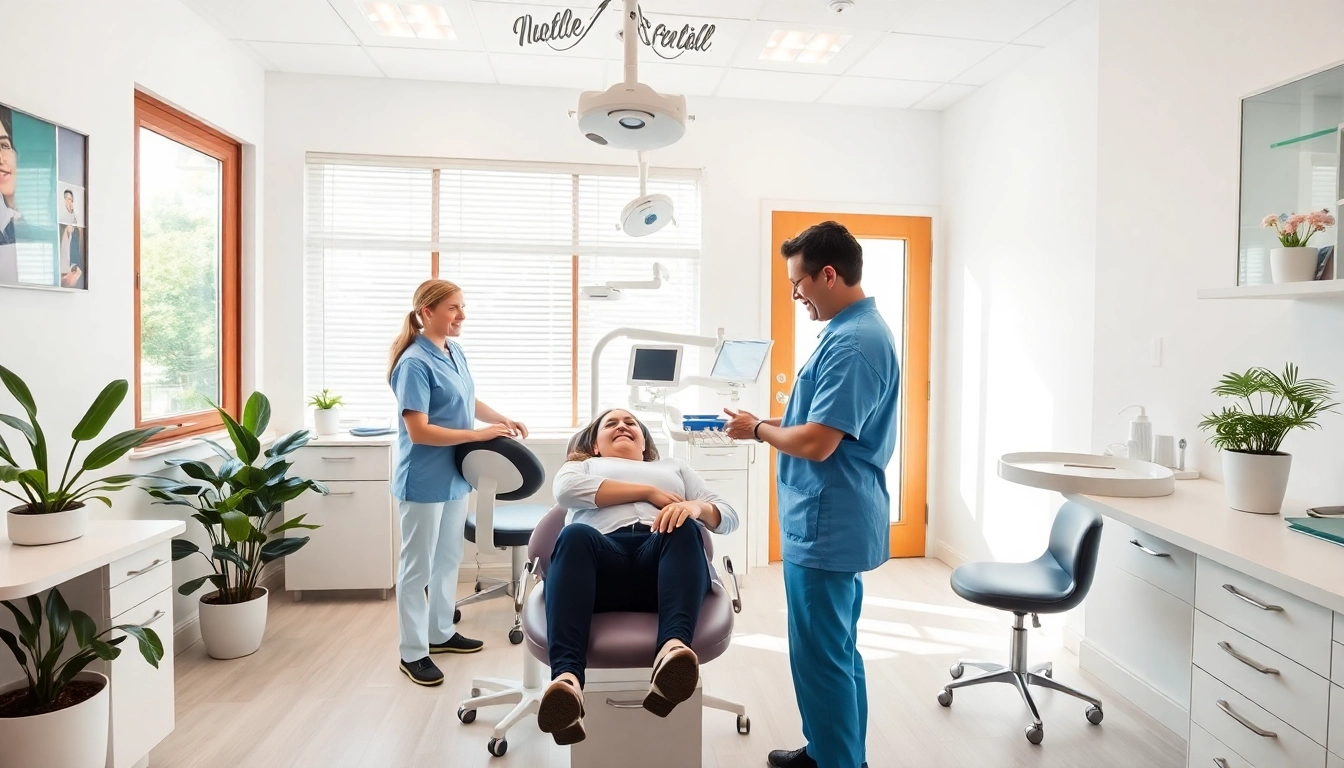 Ventura Bright Dental team providing friendly dental care in a bright, modern clinic environment