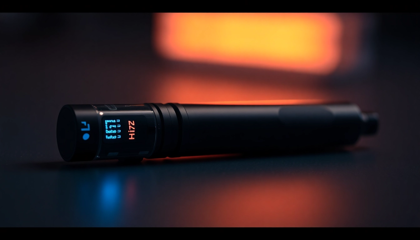 Authentic Hitz disposable vape pen featured on httpshitzcalifornia.comshop with vibrant display